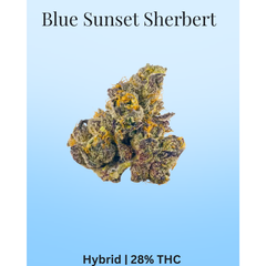 Blue Sunset Sherbert [AAA+++][2oz $135][4oz $250]