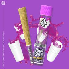 High 90s : Double Cup 1.2g Wax Infused Pre-Roll
