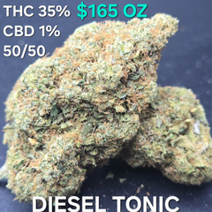  (BUY. 2 OZ FOR $280 or $295 Emt) 33% THC OZ-$165 1/2 0Z- $85 1/4 -$50 1/8-$35   - 