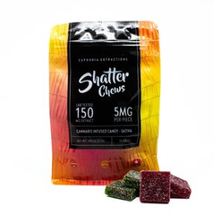 150mg Sativa Party Pack Shatter Chews by Euphoria Extractions (5mgx30) 