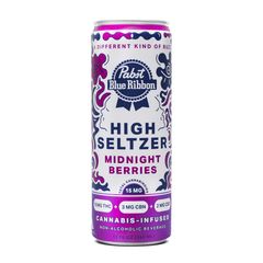 PABST | PBR - MIDNIGHT BERRIES | 10mg THC + 3mg CBN + 2mg CBD | Single Can