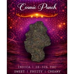 4/20 Special | Cosmic Punch 🥊 | INDICA | 28-32% THC  | $100 an oz | $150 for 2 ozs |