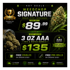 Hot Deals - Signature $89.99 & 3 OZ AAA $135