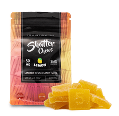 50mg Sativa Lemon Shatter Chews by Euphoria Extractions (5mg x10)