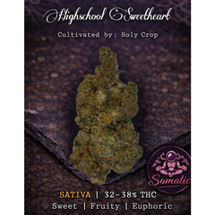 Highschool Sweetheart 🌸 | Sativa | Cultivated by Holy Crop| 30-37% THC | $150 an oz | $225 for 2 ozs 