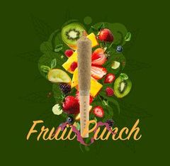 1 x 0.5g Infused Sticky Banger Pre-Roll Indica Fruit Punch by KushKraft
