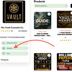    VIEW FULL MENU -> Click Link in Sidebar 
