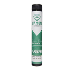 Diamond Concentrates Indica Pre Rolled HTFSE Joints – Lemon Garlic X Do Si Do (3 x 1 Gram Joints)