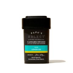 Lemon OG, Solventless Live Ice Wash Hash Gummies