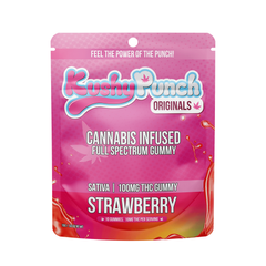 Kushy Punch - Sativa Strawberry Gummy 100mg
