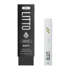 LITTO - Exotic Runtz - Premium All-In-One THC Vape Pen - 1G
