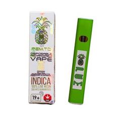 Black Mamba 1.2ml Indica Disposable Rechargeable Vape by Pineapple Express Meds PEX / PEM