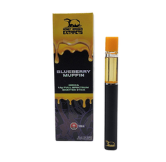 Blueberry Muffin - 1.1G Disposable Shatter Pen by Honey Badger