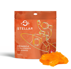 2000mg Creamsicle Cruiser Gummies by Stellar Treats