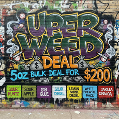 UPer Weed 5oz Mega Bulk Deal – Mix & Match | $200