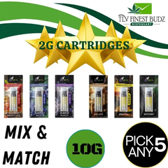 *5 Cartridges Mix Deal-2G-Higher Fire