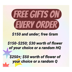 GIFTS on every order! 