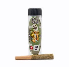 1 x 0.7G Single Baby Jeffery -Pink Goo Indica Pre-Rolled Hemp Blunt by PEX / PEM