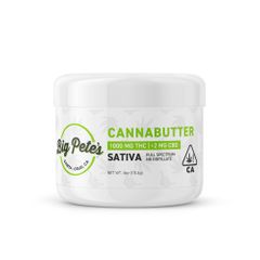 Big Pete's Cannabutter - Sativa 1000mg THC