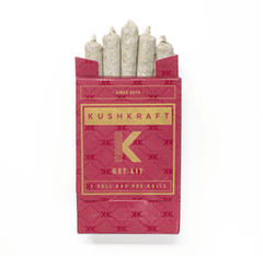 Lemonade Sativa 5 x 0.6g Pre-Rolls by KushKraft