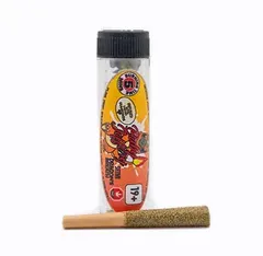 Dragon's Breath 1 x 0.7G Single Baby Jeffery - Sativa Pre-Rolled Hemp Blunt by PEX / PEM