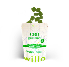 Willo 1000mg CBD Gummies: Harmonic Honeydew