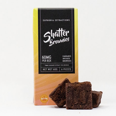 60mg Sativa Shatter Brownies - Full Spectrum Extract by Euphoria Extractions
