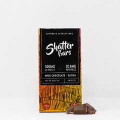 Milk Chocolate Sativa 500mg Shatter Bar