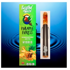 Twisted Disposable Vape Pen- Pineapple Express (Hybrid-1.1G)