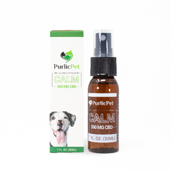 300mg CBD Pet Remedy Spray by Purlic