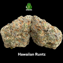 Hawaiian Runtz (AAA) 28%THC - 50%OFF = $110 AN OZ