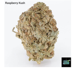 1 ounce $65 - 2 ounces $100 - Raspberry Kush - AA