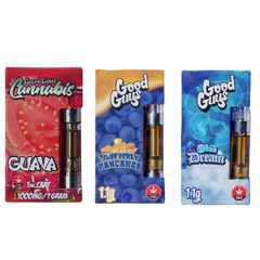 GOOD GUYS - VAPE CART - STRAINS IN DESCRIPTION