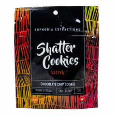 100mg Sativa Chocolate Chip Cookie -  Full Spectrum Extract by Euphoria Extracts