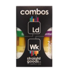 * NEW* Straight Goods 2 In 1 Combos – (2 x 1 Gram Carts)
