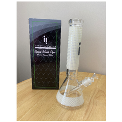 White Infinity Glass Bong
