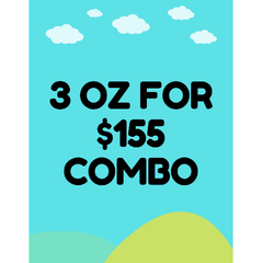 * $155 FOR 3 OZ COMBO DEAL