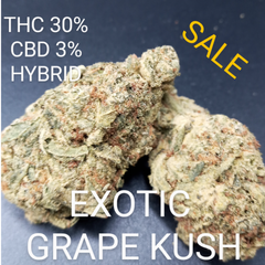 ! *******🎉 1 OZ WAS $160 NOW ONLY $135 OZ $75 HALF OZ $45 1/4 $301/8 🎉 EXOTIC GRAPE KUSH (BUY 2 OZ FOR $245)