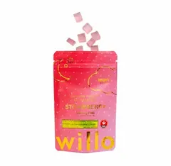 Willo 500mg THC Gummies: Strawberry (Night)