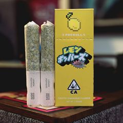 ⚡️ POWER UPS - Lemon Popperz - 2x Pre Rolls (3g)