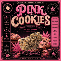 Pink Cookies: 14g bag by Walt Herb Co.