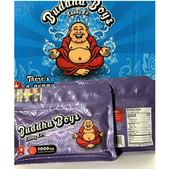 Buddha Boys Candy Co. 1000mg THC Chocolate, 2 packs @ $70