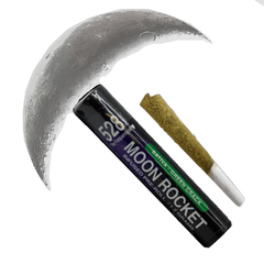 528 - Green Crack - Moon Rocket - Pre-Roll with Kief - 1.2g (Single)
