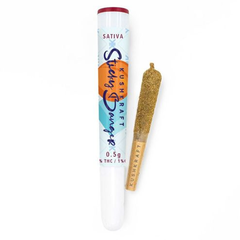 0.5g Infused Sticky Banger Pre-Roll Sativa - Animal Face - Peach -  by KushKraft