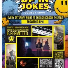 1 EVENT TICKET: Up in Jokes Comedy March 21st 8pm