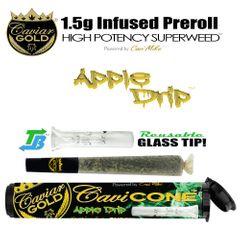 Caviar Gold l Cavi Cone l Apple Drip l 1.5g Infused Pre-Roll