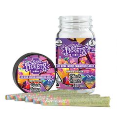 Black Runtz - 0.5g Infused Pre Roll Multipack (5)
