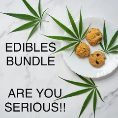 !!All EDIBLES BUNDLE - 15,300 MG THC (7 TOTAL ITEMS) NEW UPDATE)