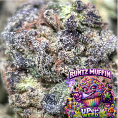 ( 28G )  - Runtz Muffin 🍰🍮 Indica - Qp Bulk Deal For $200