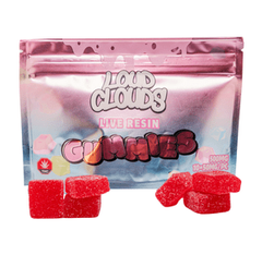 500mg Live Resin Cherry Gummies by Loud Clouds
